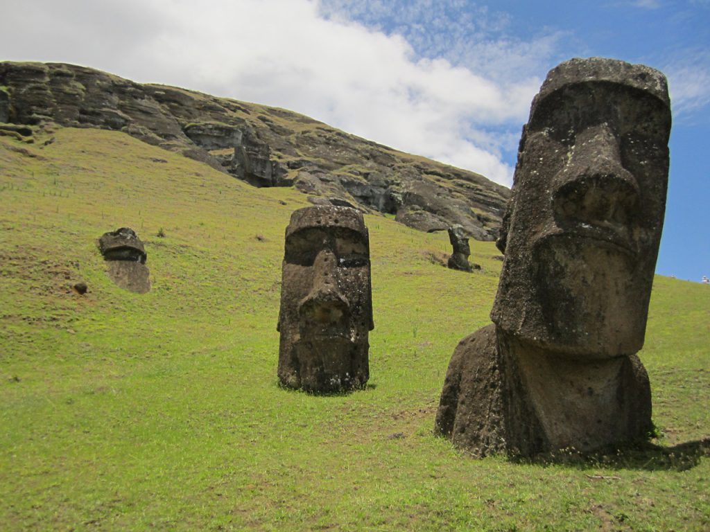 Ile de Pâques - reste d'une civilisation disparue Ile de Pâques - reste d'une civilisation disparue