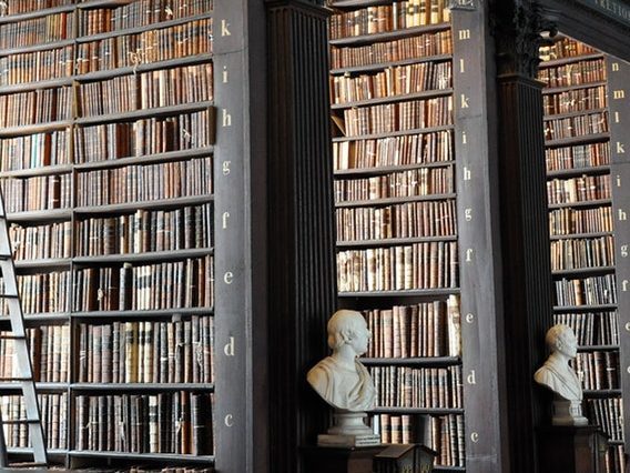 Dublin - Irlande - Librairie au Trinity College - CEVI